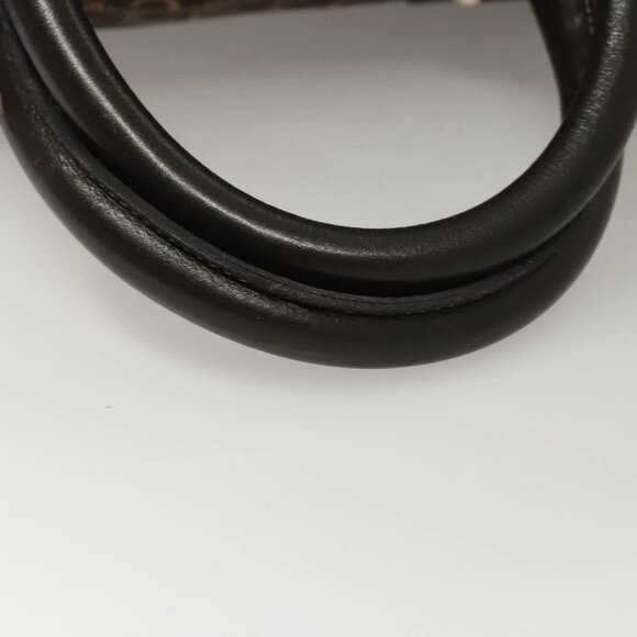 CELINE C Sulky Boston Bag Canvas Brown Gold Auth ep8383 - Picture 8 of 16